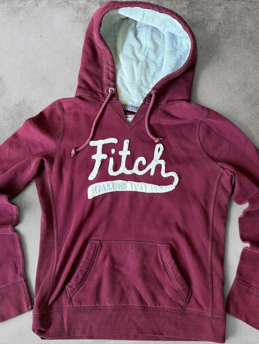 Vintage Y2K Abercrombie & Fitch Falcons Pullover Hoodie Womens Large Sweatshirt